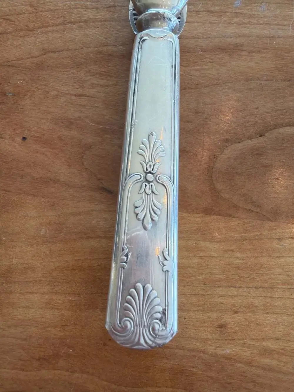 VINTAGE ORNATE SILVER‎ PLATED SHELL FISH CRAB LOBSTER TOOL NUT CRACKER